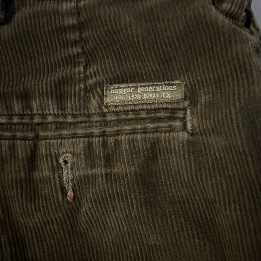 hagger generation brown corduroy pants